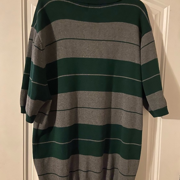 Men’s FB County Green and Gray “Charlie Brown” S/S  Pullover Sweater 2X NWT - Picture 3 of 4
